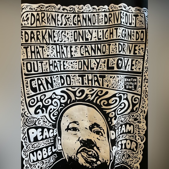 That’s A Awful Lof of Cough Syrup MLK Tee. DS NEVER WORN, Fits like a medium. - Picture 6 of 7